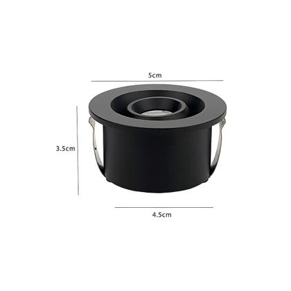 Imagem de Spot de Embutir Nordecor Ollo Mini Redondo Led Alto IRC 90 3W Bivolt