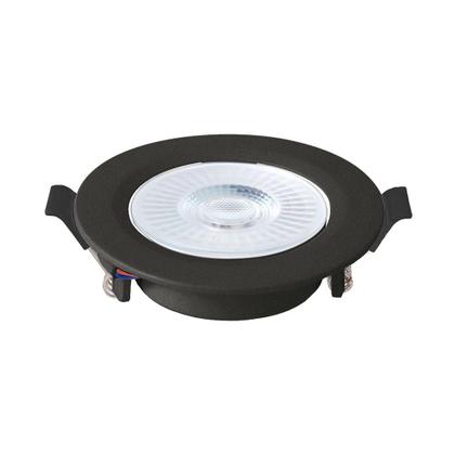 Imagem de Spot de Led Embutir Slim MR16 Redondo 6W Preto Bivolt Blumenau
