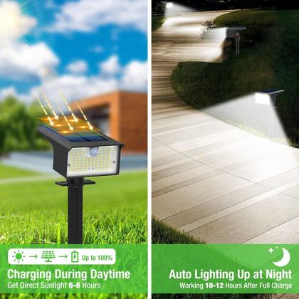 Imagem de Spot de luzes solares Nipify, pacote com 6, 62, sensor de movimento LED IP65