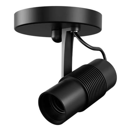 Imagem de Spot De Sobrepor Basic Para 1 Lâmpada Preto Base E27 Avant