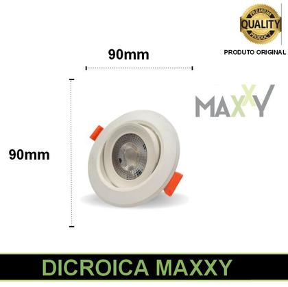 Imagem de Spot Dicroica Redondo Direcionável LED SMD 7W FRIO