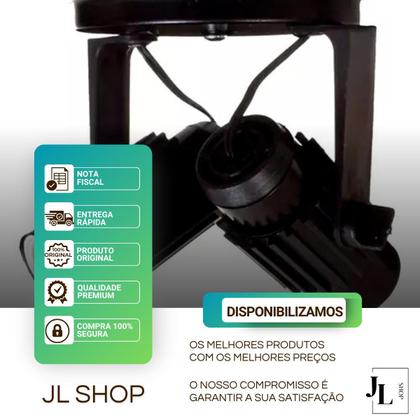 Imagem de Spot Duplo Bocal E27 Direcionável Aletado Bivolt De Sobrepor 