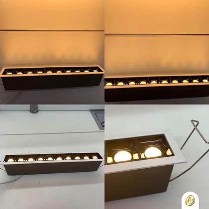Spot Led De Embutir Recuado Picco 20W 2700K Quadrado Bivolt - Opus Imagem de Spot Led De Embutir Recuado Picco 20W 2700K Quadrado Bivolt