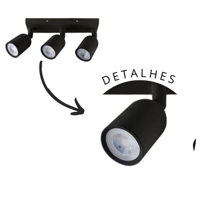 Imagem de Spot LED Direct MR16 Base Linear  3x4W - Taschibra