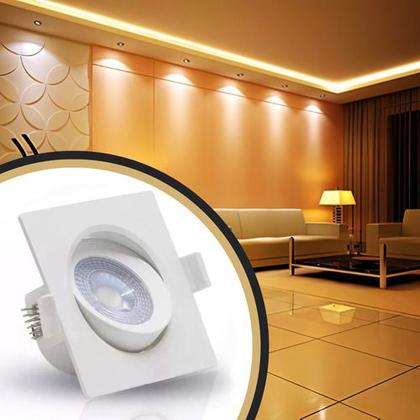 Imagem de Spot Led Mr16 4,5w Luz Amarela - Intral