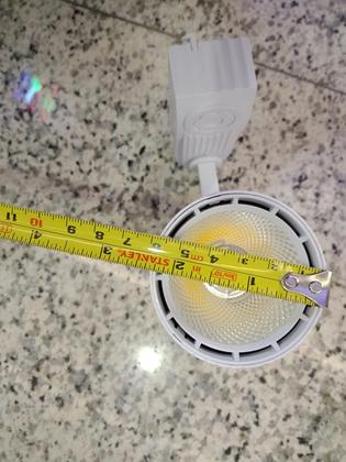 Imagem de spot led para trilho 12w branco /branco frio eletrificado bivolt