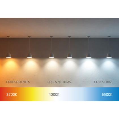 Imagem de Spot LED Quadrado Tramontina Embutir 3W 6500K