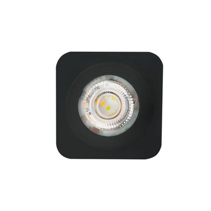Imagem de Spot LED Sobrepor Quadrado Preto 5W 6000K Branco Frio Bivolt Kian