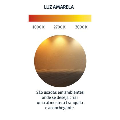 Imagem de Spot luminaria embutir led redonda 5w 3000k tramontina