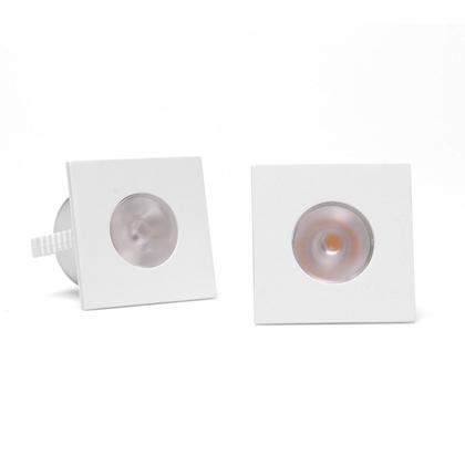 Imagem de Spot para Móveis Led Pik Quadrado 1w 6500k Branco Branco