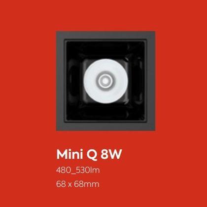 Spot Picco Led 8W 2700K 600Lm 36 Preto - INTERLIGHT Imagem de Spot Picco Led 8W 2700K 600Lm 36 Preto