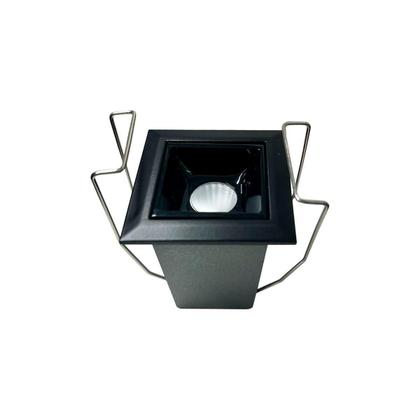 Spot Quadrado Led Embutir Picco 2W 2700K Luz Quente Bivolt - Opus Imagem de Spot Quadrado Led Embutir Picco 2W 2700K Luz Quente Bivolt