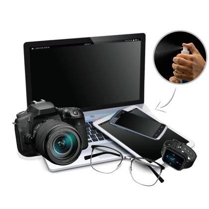 Imagem de Spray 500ml Limpa Lentes de Oculos Tela Tv Celular Notebook