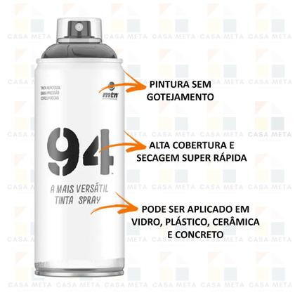 Imagem de Spray 94 Fosco Montana 400ml Alta Cobertura Escolha A Cor