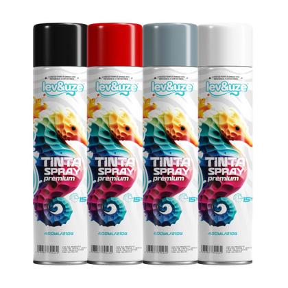Imagem de SPRAY ALTA TEMP ALUMINIO 400ml - LEV&UZE