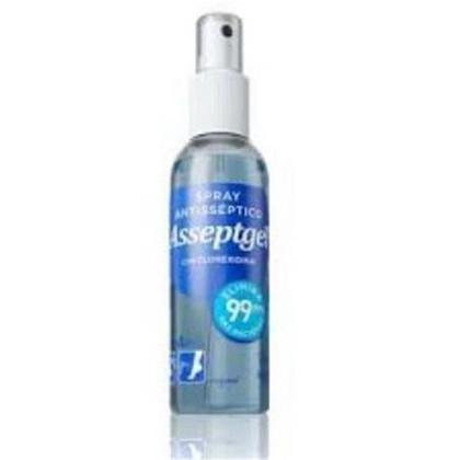 Imagem de Spray antisseptico asseptgel clorexidina original 120ml