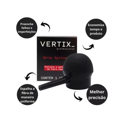 Imagem de Spray aplicador para fibra capilar vertix