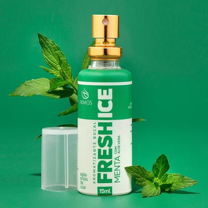 Imagem de Spray Aromatizante Akmos Bucal Fresh Ice Mal Hálito C/ Própolis