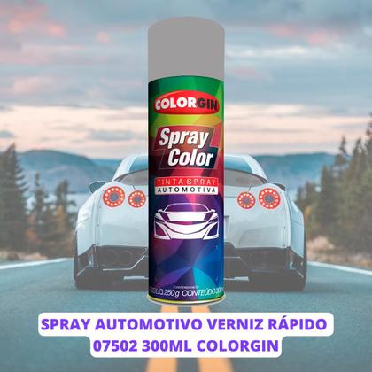 Imagem de Spray Automotivo Verniz Rápido 07502 300ml Colorgin