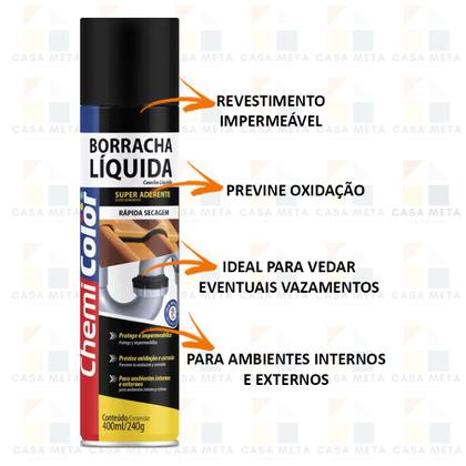 Imagem de Spray Borracha Líquida 400ml Chemicolor Escolha A Cor