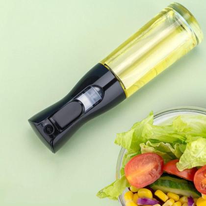 Imagem de Spray Borrifador Pulverizador de Óleo Azeite e Vinagre Vidro 200ml Cozinha Temperar Salada Churrasco