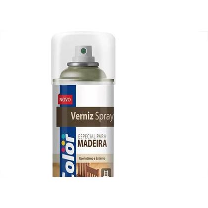 Imagem de Spray Chemicolor Verniz Madeira Mogno 400Ml/220G.