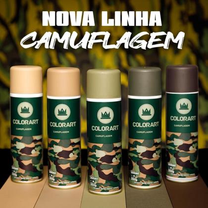 Imagem de Spray colorart camuflagem areia 300ml - Colorart Spray