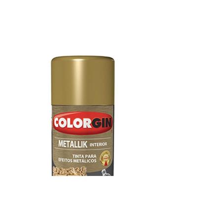 Imagem de Spray Colorgin Metallik Dourado 350Ml