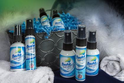 Imagem de Spray de banheiro Flushie Pre-Toilet Sprays tamanho de viagem