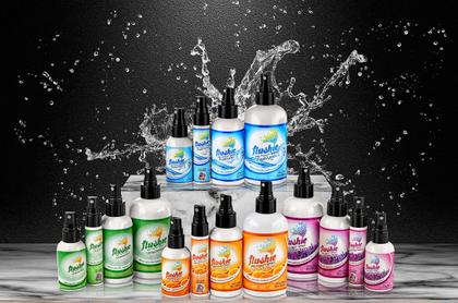 Imagem de Spray de banheiro Flushie Pre-Toilet Sprays tamanho de viagem