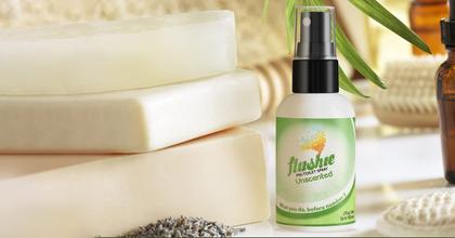 Imagem de Spray de banheiro Flushie Pre-Toilet Sprays tamanho de viagem