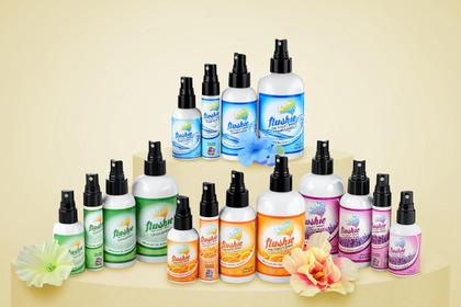 Imagem de Spray de banheiro Flushie Pre-Toilet Sprays tamanho de viagem