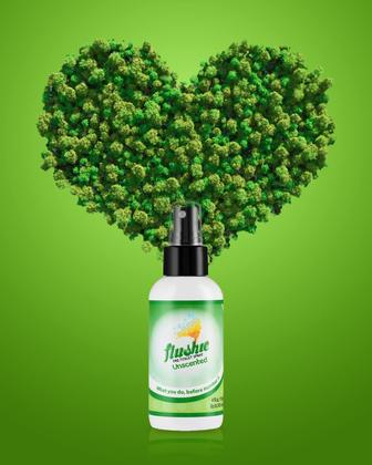 Imagem de Spray de banheiro Flushie Pre-Toilet Sprays tamanho de viagem