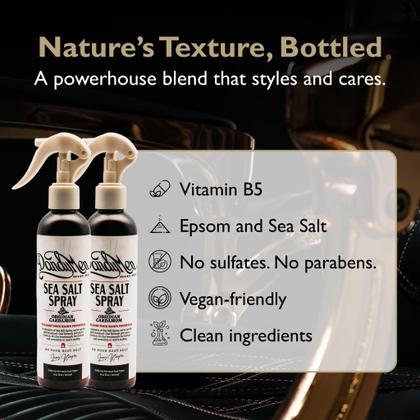 Imagem de Spray de sal marinho DandyMen Lightweight Texture Volume, pacote com 2 unidades