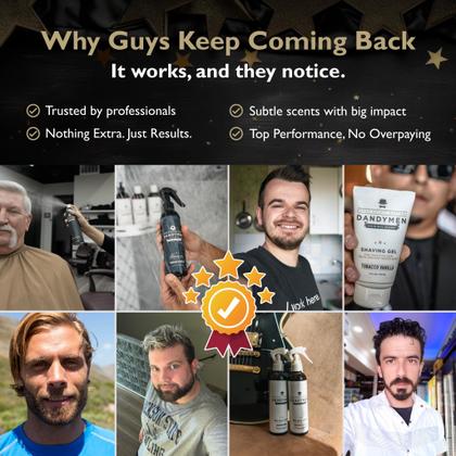 Imagem de Spray de sal marinho DandyMen Lightweight Texture Volume, pacote com 2 unidades