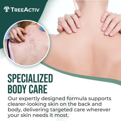 Imagem de Spray de tratamento da acne TreeActiv Body & Back 240 ml com 2% de ácido salicílico