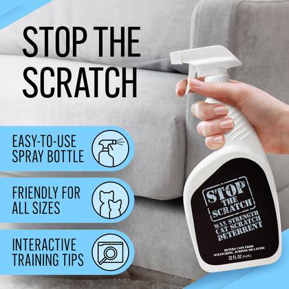 Imagem de Spray dissuasor para gatos EBPP Stop The Scratch 946 ml, não tóxico