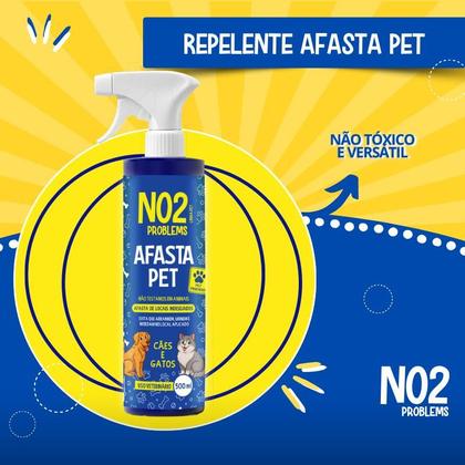 Imagem de Spray Educador Afasta Pet 500ml No2problems Para Cães E Gatos Uso Em Superfícies Internas E Externas
