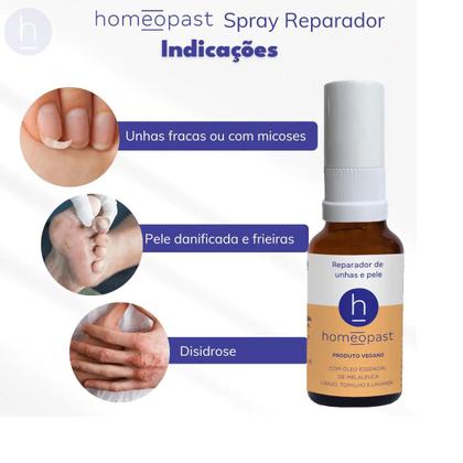 Imagem de Spray Homeopast - Reparador De Unhas 30ml - Hmulti