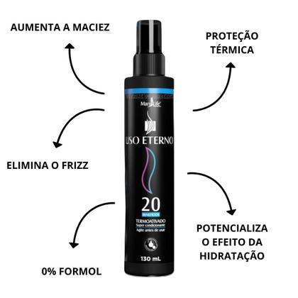 Imagem de Spray Liso Eterno Termoativado Cabelos Com Liso Duradouro!!!