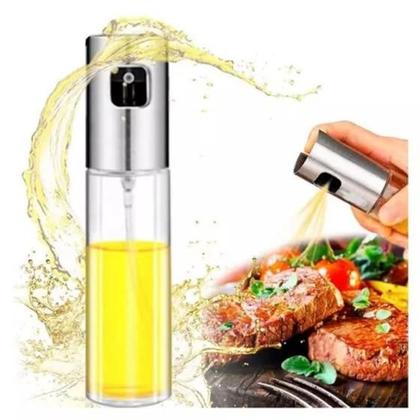 Imagem de Spray luxo Pulverizador Para Azeite e Vinagre 100ml salada  tempero almoço jantar organizador 