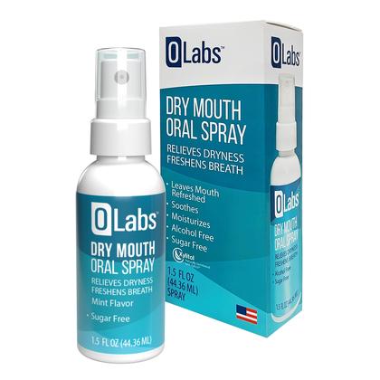 Imagem de Spray para boca seca Olabs, sabor menta, 45 ml, 2 pacotes, sem açúcar