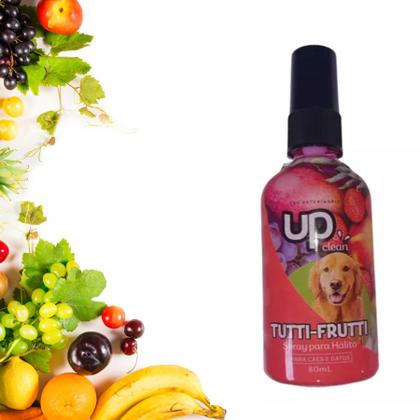 Imagem de SPRAY PARA HALITO PARA CAES E GATOS TUTTI-FRUTTI 1 UNIDADE 80ml UP CLEAN