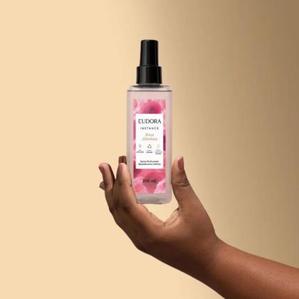 Imagem de Spray Perfumado Desodorante Colônia Instance Rosa Absoluta 200ml
