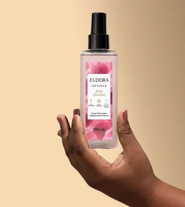 Imagem de Spray Perfumado Desodorante Colônia Instance Rosa Absoluta 200ml