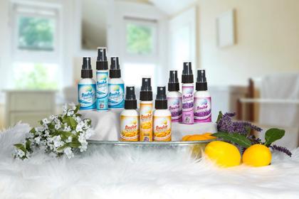 Imagem de Spray pré-higiênico Flushie Travel Size 60 ml, pacote com 4 unidades de lavanda