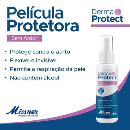 Imagem de Spray Protetor De Pele Para Lesões / Feridas Machucados 28ml