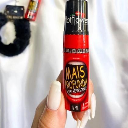 Imagem de Spray Refrescante para Sexo Oral Mais Profunda Hot fLOWERS 12ML