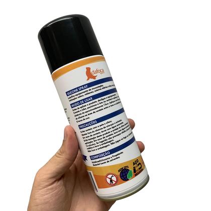 Imagem de Spray Silicone Lubrificante Para Esteiras Elétricas 400ml Puro Dafoca Sports