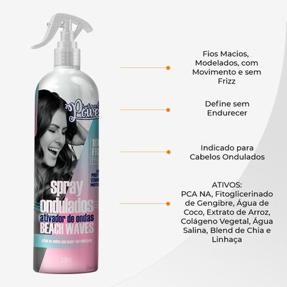 Imagem de Spray Soul Power Ativador De Ondas Beach Waves 315ml